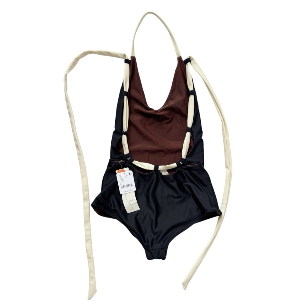 Seea x Free People Camryn Reversible One Piece Swimsuit | NWT - Picture 4 of 8